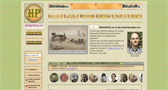 Desktop Screenshot of histoirepostale.com