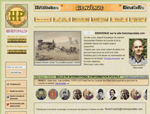 Tablet Screenshot of histoirepostale.com